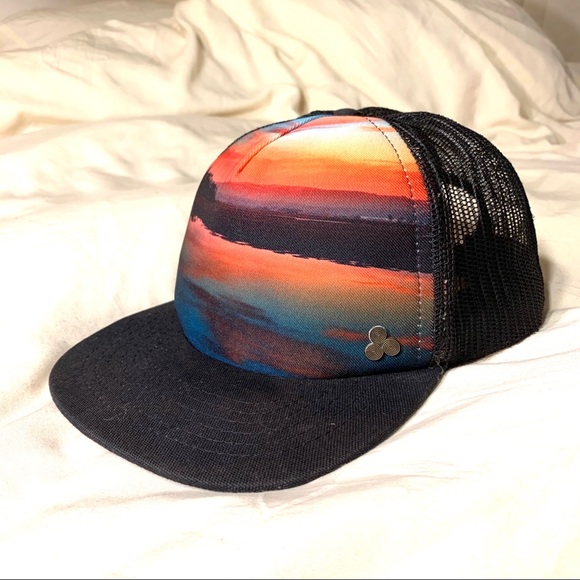 SOLD 🛑 Gypsy & Lolo | Sunset Sky Truckers Hat - Picture 4 of 7